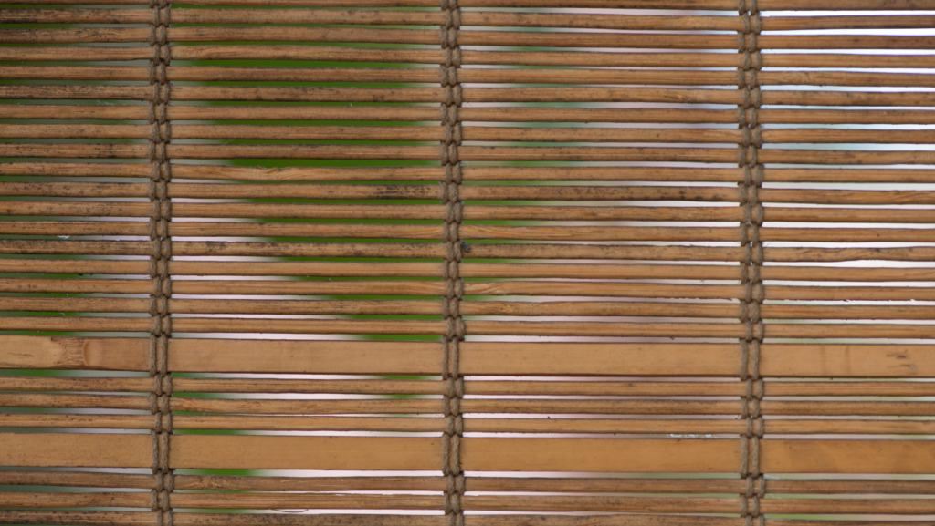 Montaż rolet bambusowych